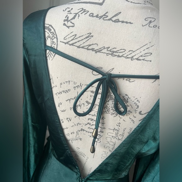 Hello Molly Expressed Permission Dress FOREST GREEN - Picture 8 of 11